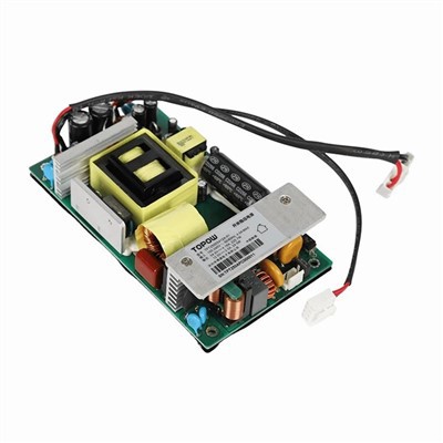 250W dvigubos išvesties galios modulis